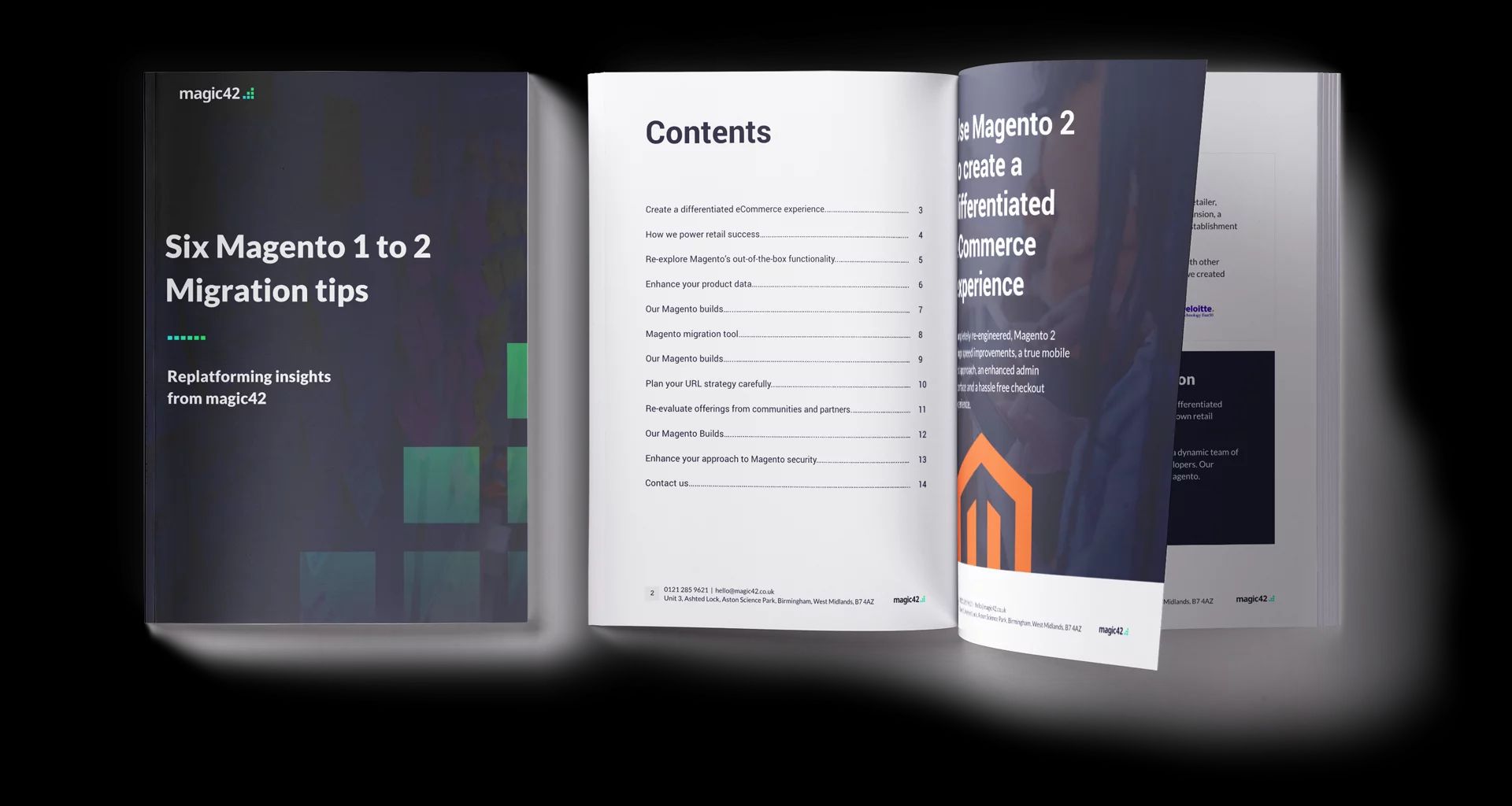 Preview of magic42's PDF: Six Magento 1 to 2 Migration Tips