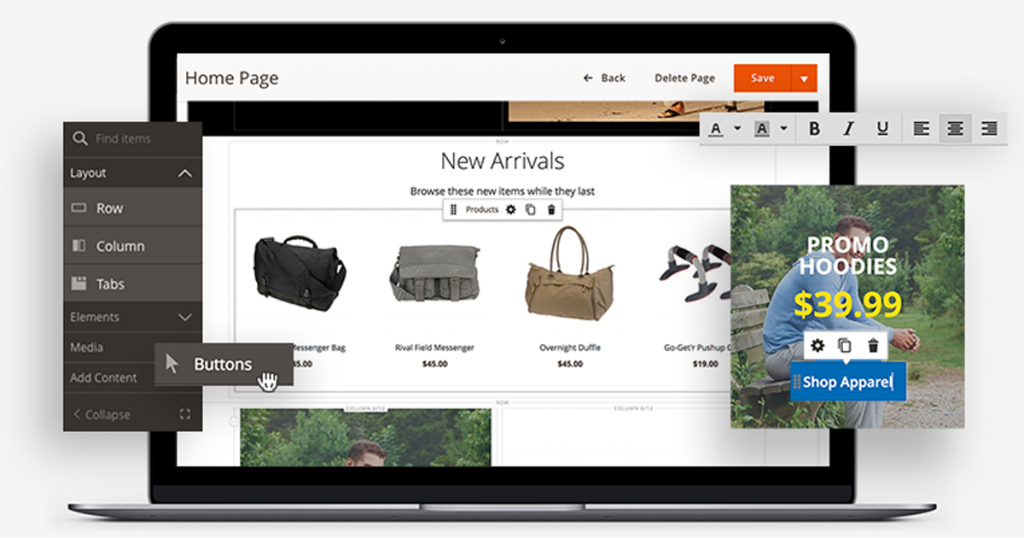 Magento Page Builder Featured Image