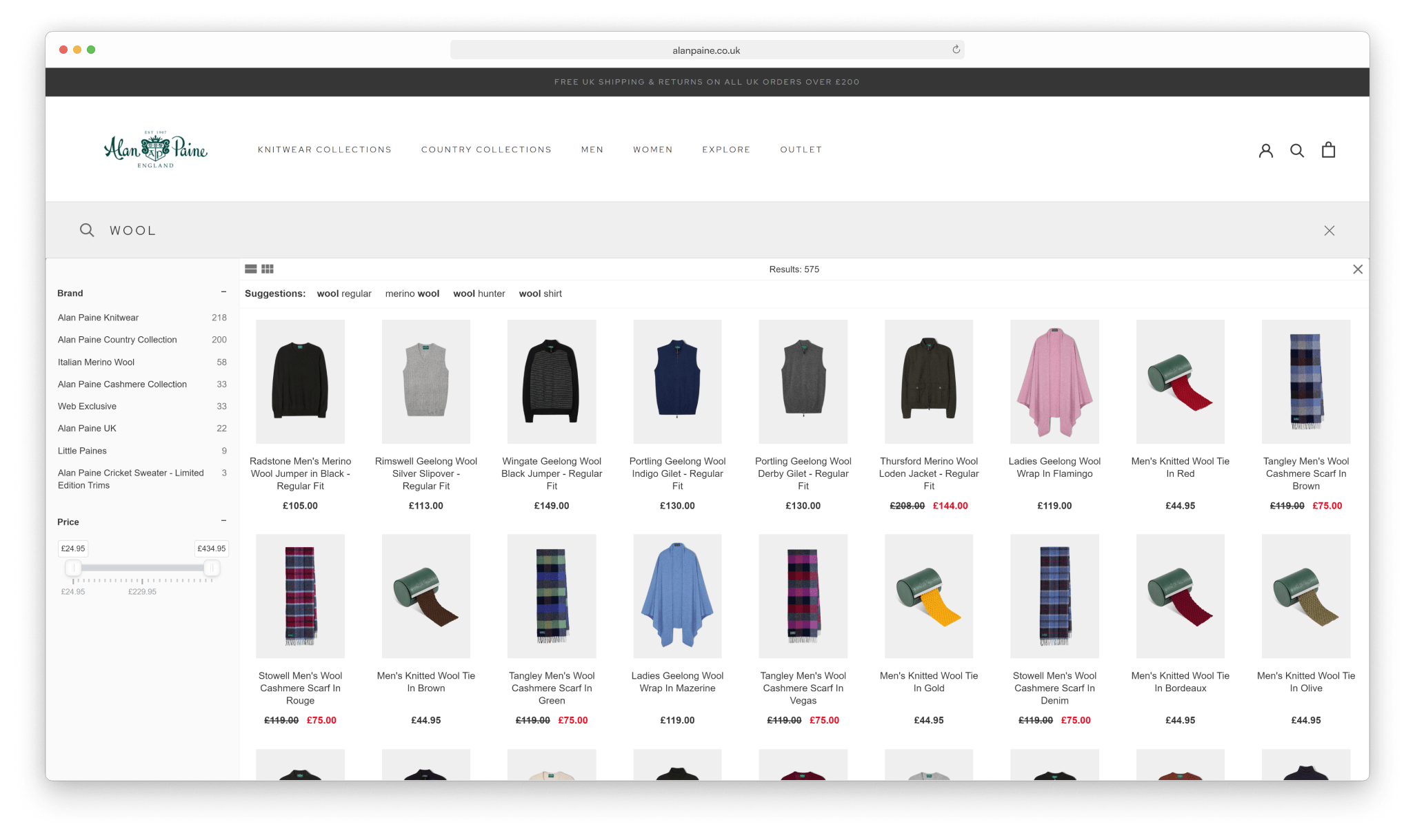 Shopify Plus search solution with Doofinder
