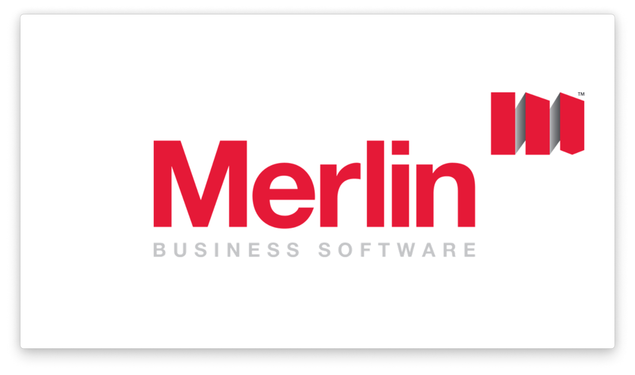 Merlin Business Software logo, following an integration with the client's eCommerce website