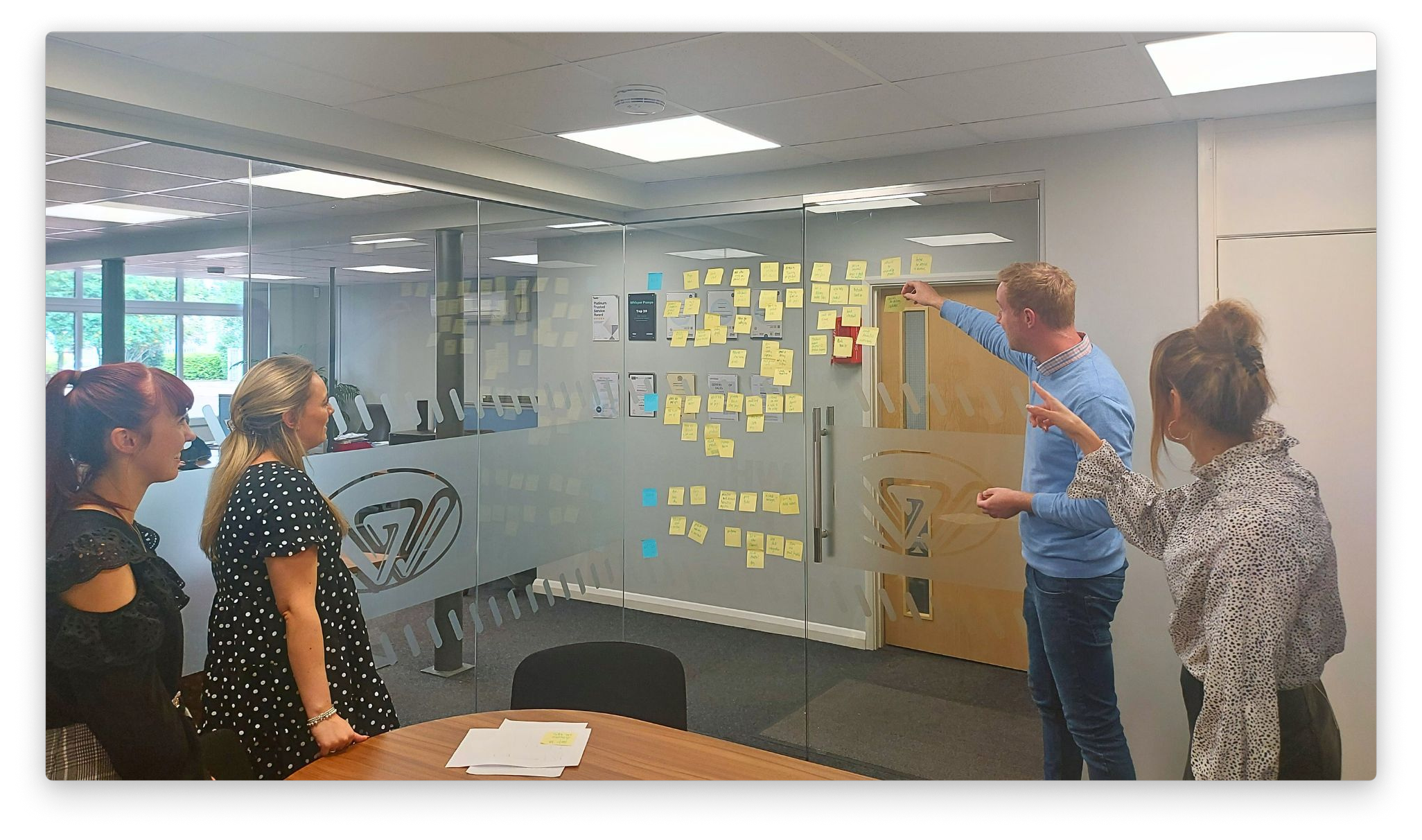 Envision Workshop with director Alex Ashman and client, Whisperpumps