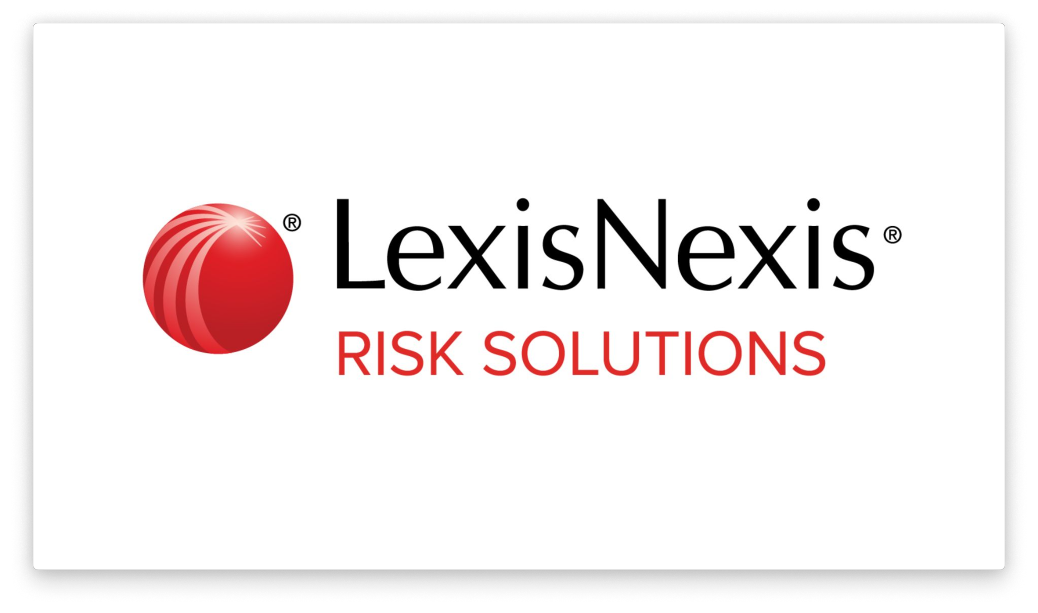 LexisNexis logo, who provide age verification services