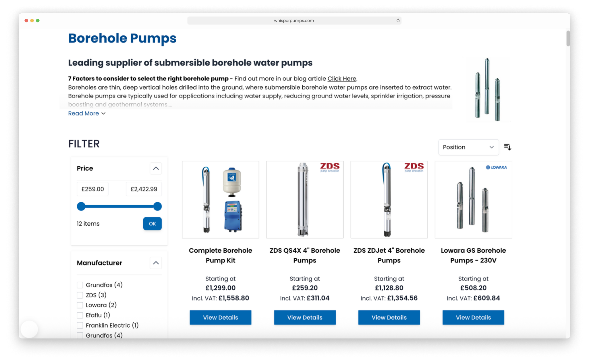 Whisper Pumps Hyva Theme